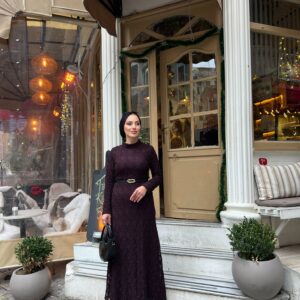 Dantel Balık Kesim Elbise