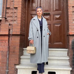 Oversize İthal Tay Tüyü Kaban