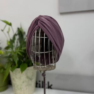 Dolgulu düğüm bone - Standart, Mürdüm